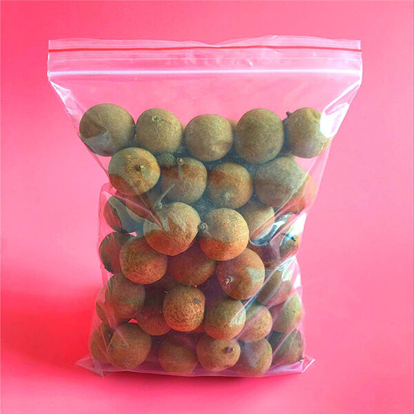 Zip lock plastic bags