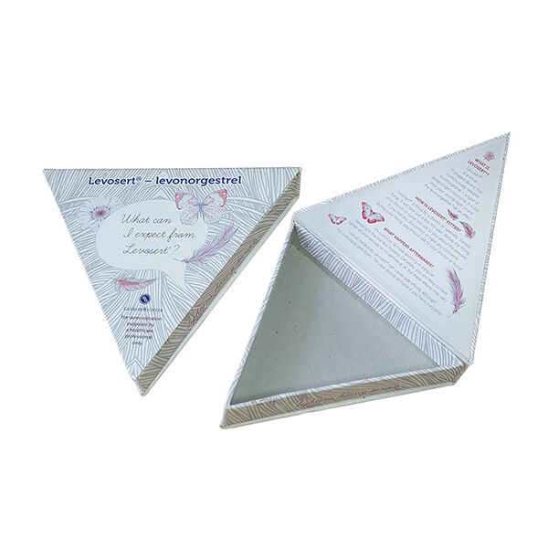 PBO03 triangle shape gift paper box