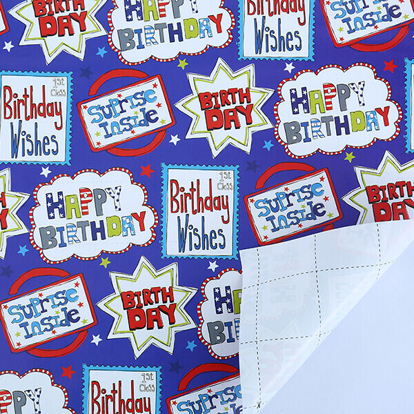Happy Birthday Gift Wrapping Paper for kids-wishes