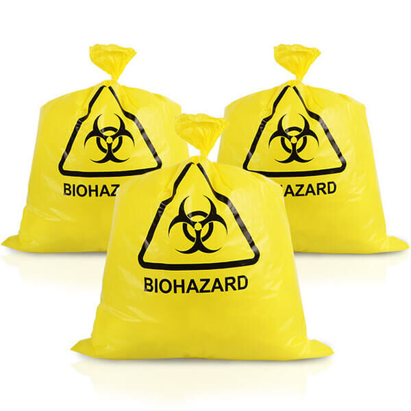 Plastic healthcare bags