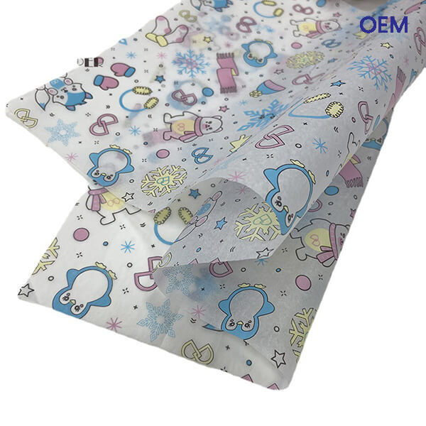 Printed cartoon Tissue paper