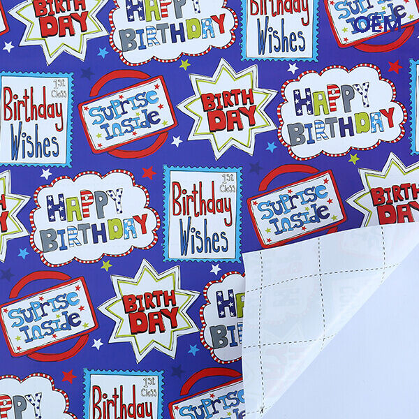 Happy Birthday Gift Wrapping Paper for kids-wishes