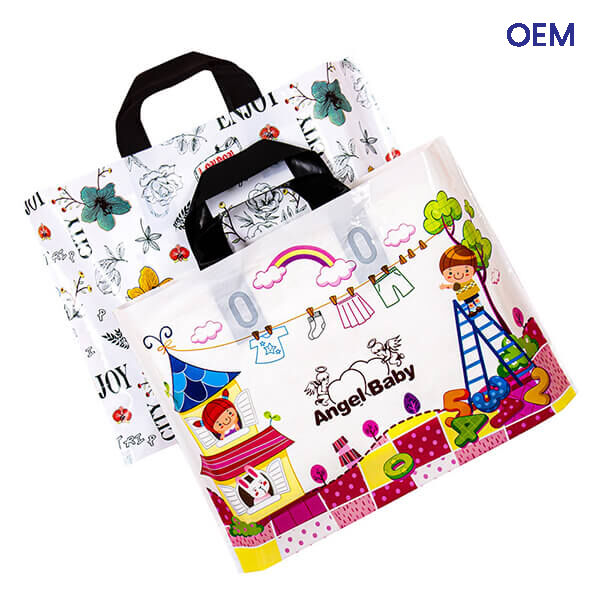 Custom printed shopping bags