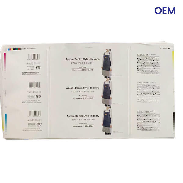 Big size paper card label