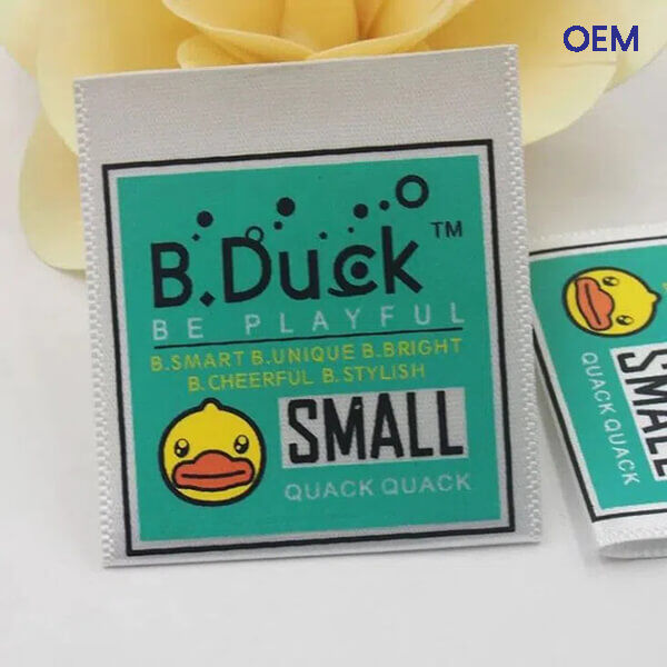 Custom Colorful Clothing Brand Label