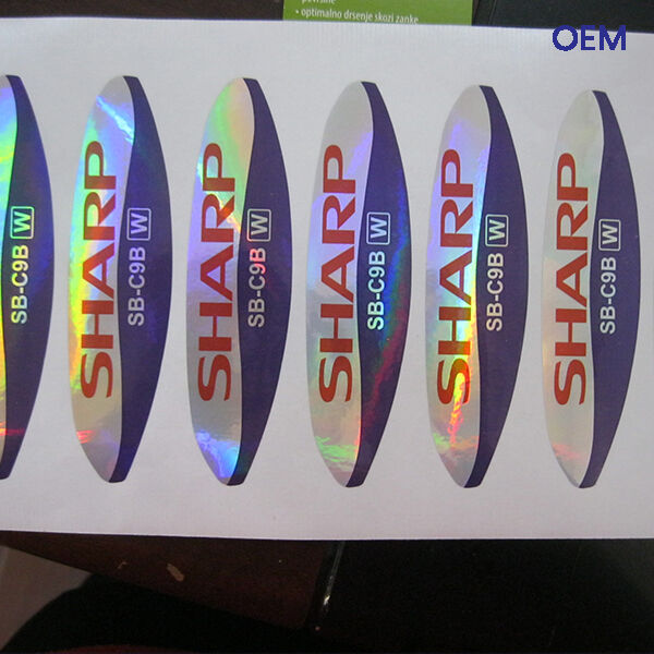 Laser labels with customed logo