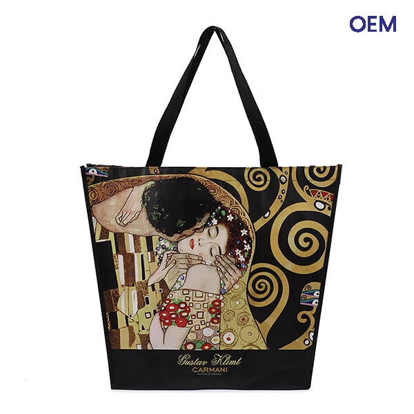 Luxury non-woven shopping bag
