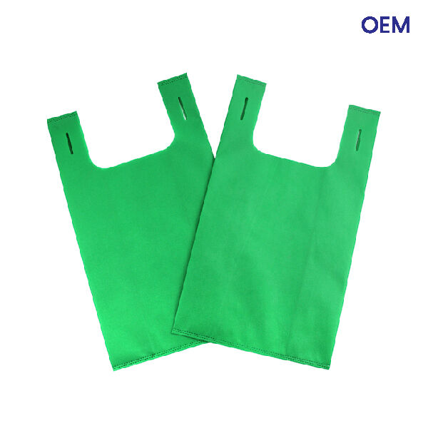 NWB02 U cut simple non-woven bags