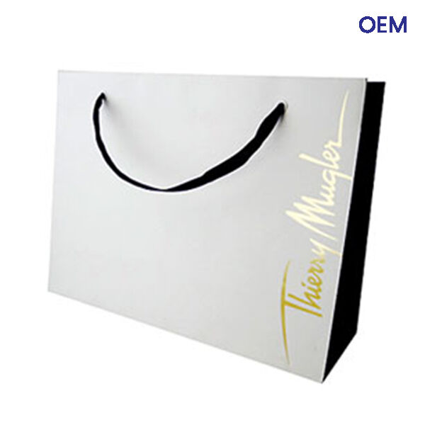 PG17 ivory paper bag customzied OEM
