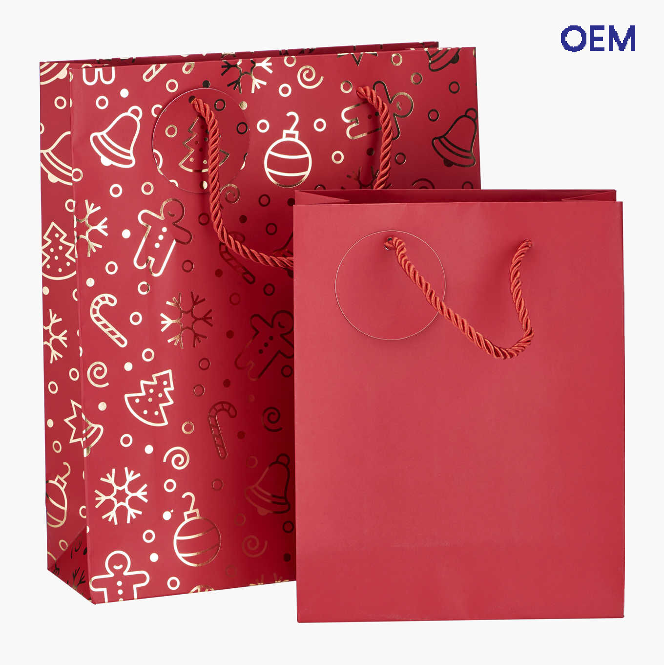 PG23 Red paper bag with red cotton rope