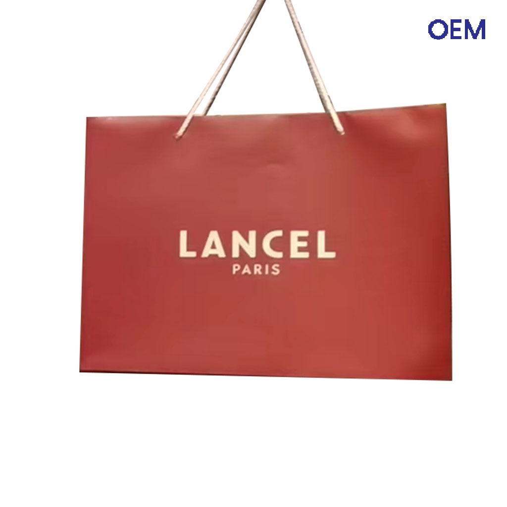 PG35 custom printed eco friendly paper tote bags