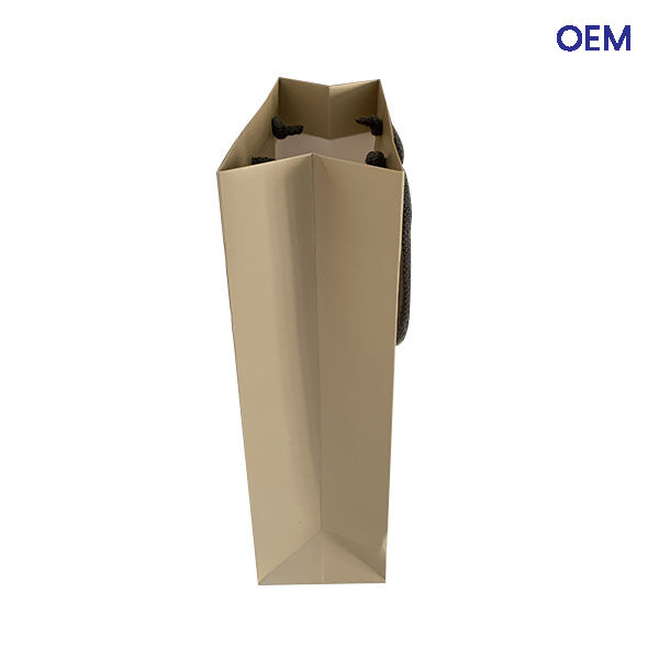 PG04 customized luxury ivory paper bag 
