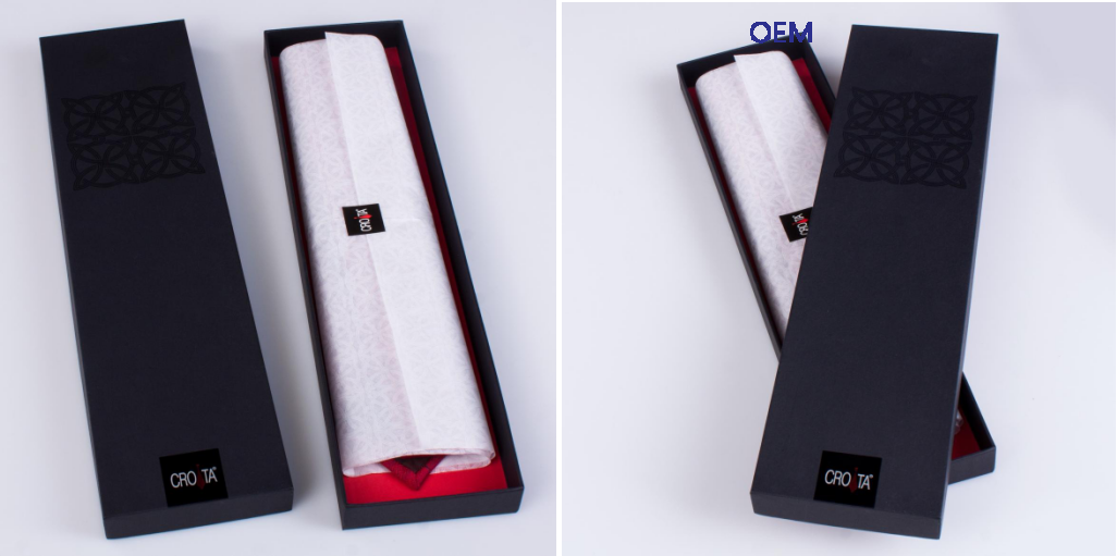 Luxury heaven and earth rigid box