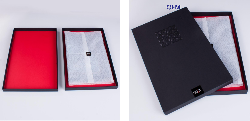 Luxury heaven and earth rigid box