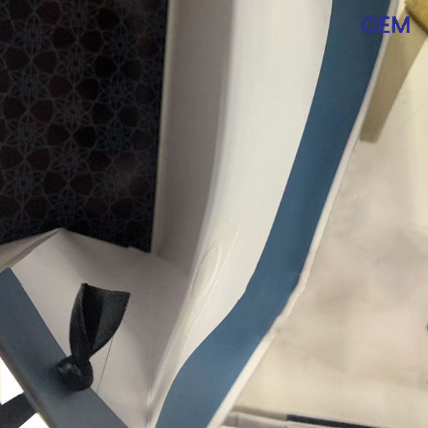 Hotel customized printing paper bags with magnetic flap