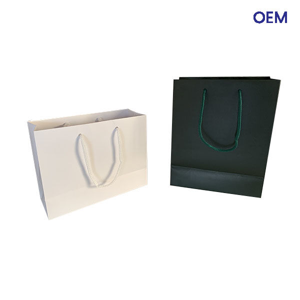 PG07 art paper bag with rope