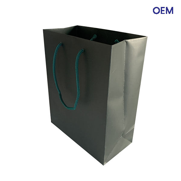 PG07 art paper bag with rope