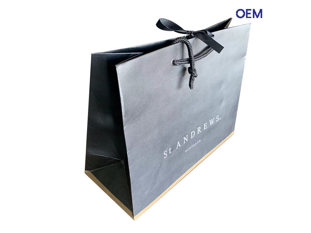 PG18 Europe tote bag St Andreas kraft paper with embossing