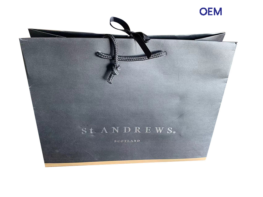 PG18 Europe tote bag St Andreas kraft paper with embossing